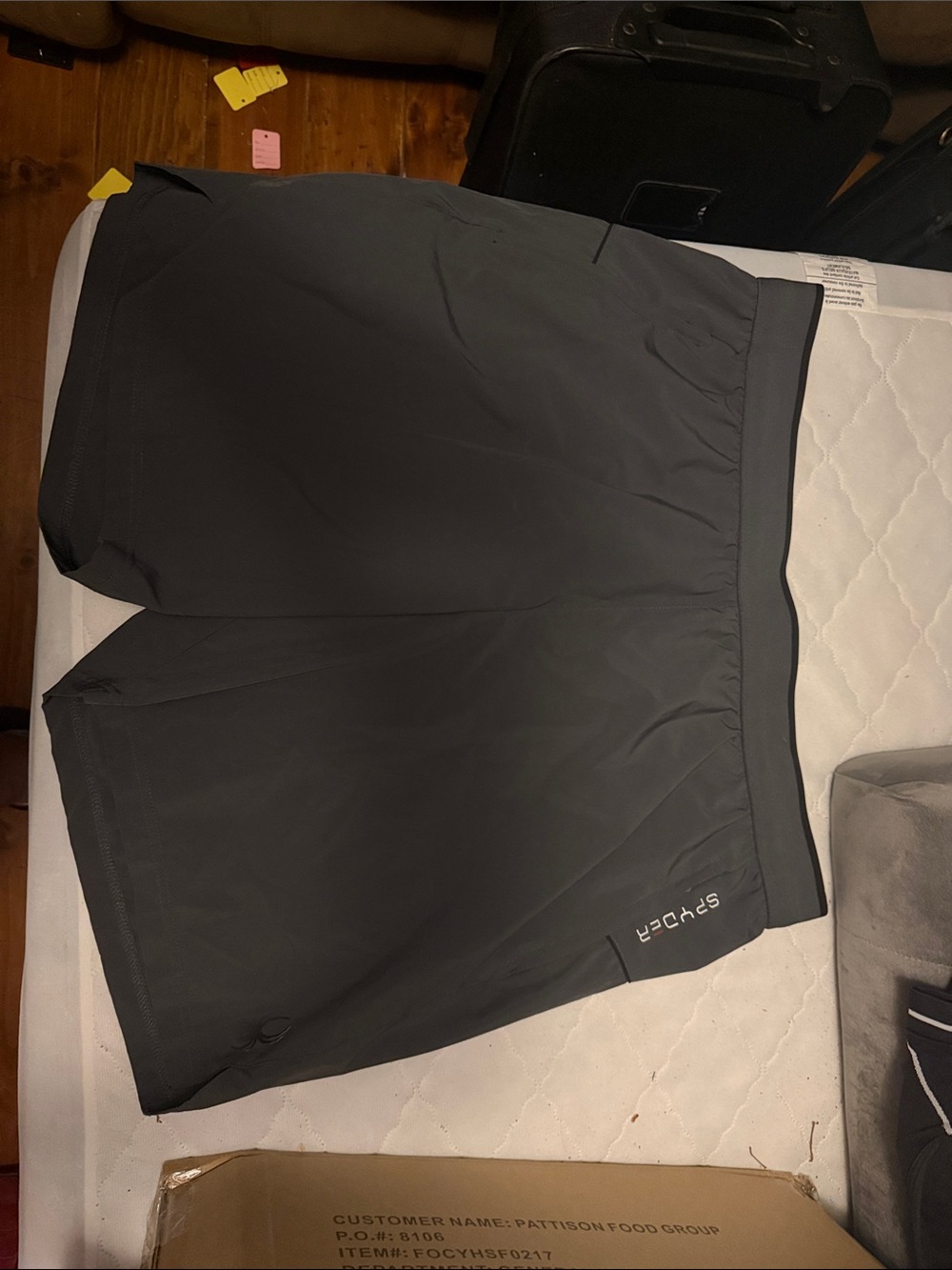 Spyder Men's Black Athletic Training Shorts